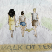 Illustration zum Thema Walk of Fem, Frauenpower, Selbstbewusste Frauen, Feminin, crea-re